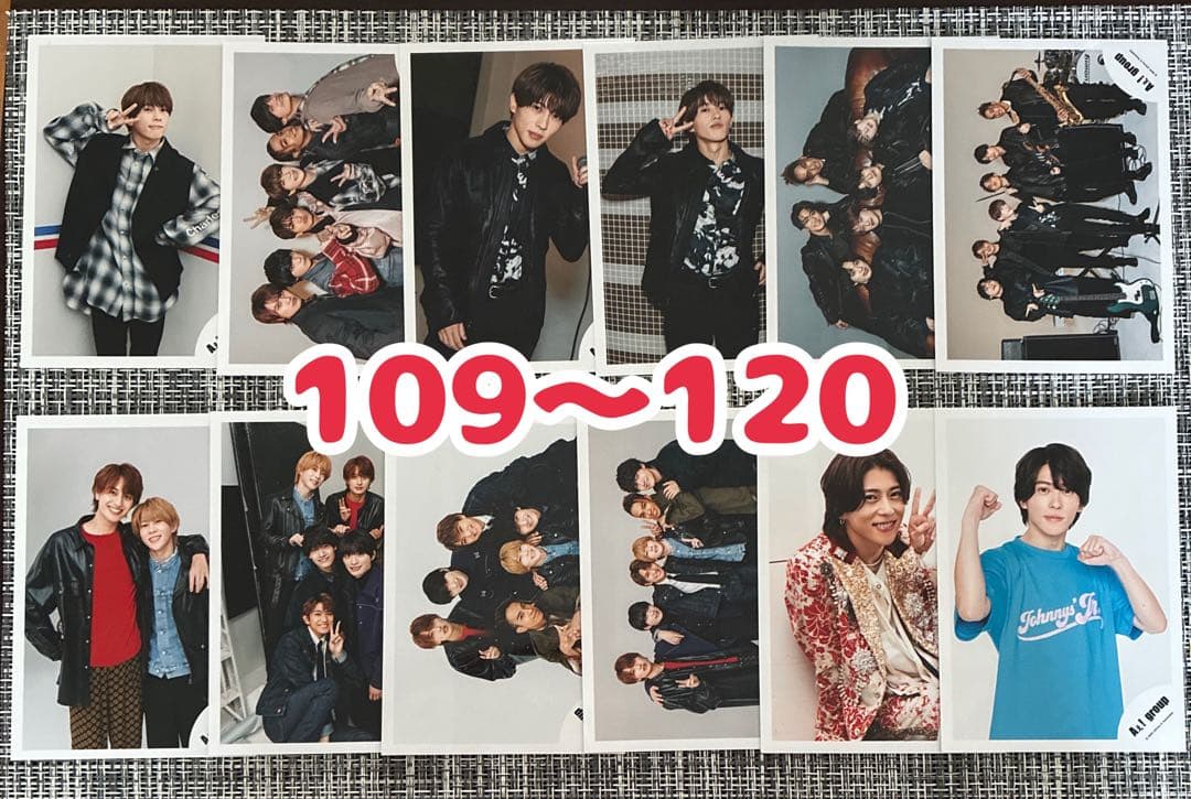 【重複なし】Aぇ! group 末澤誠也 公式写真　182枚セット