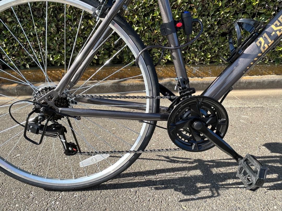 Mixiu クロスバイク シマノ製21段変速 自転車 新古品　値下げしました