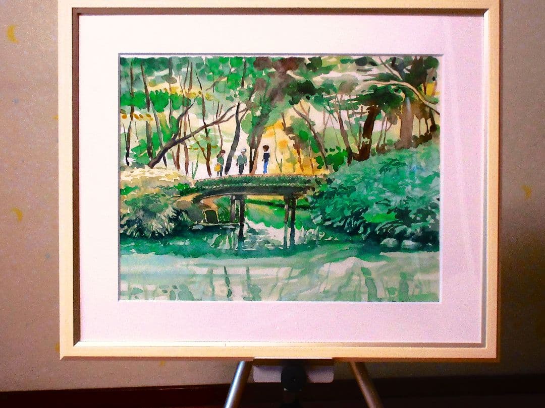 六義園(額縁付き)