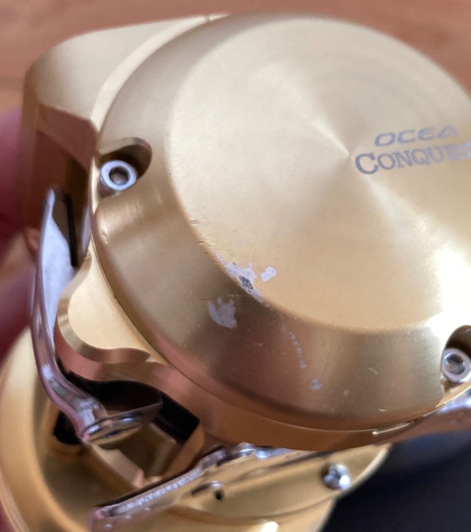 【美品】 シマノ 18オシアコンクエストCT 300HG（右）