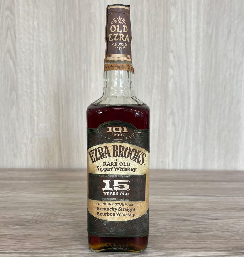 未開栓 エズラブルックス OLD EZRA 15年ウイスキー バーボン 希少