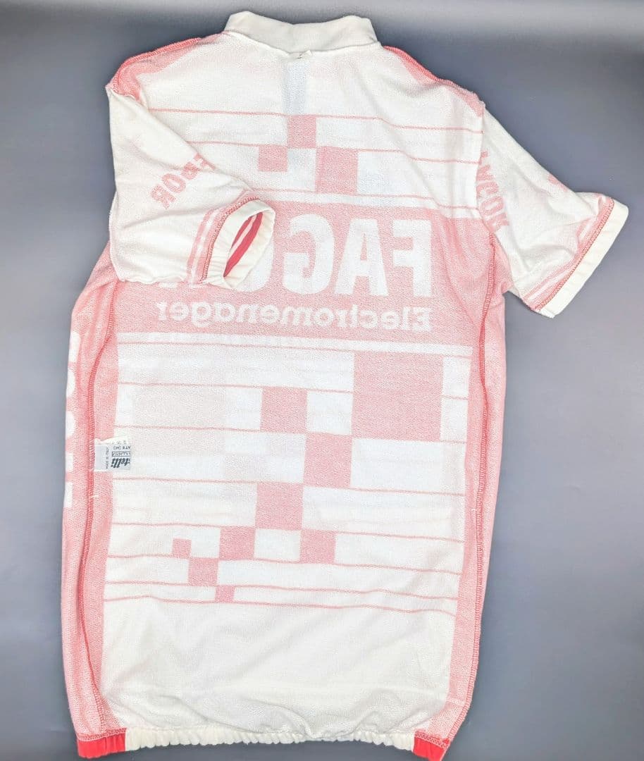 希少イタリア製 Castelli 男性用レトロ サイクルジャージ デッドストック