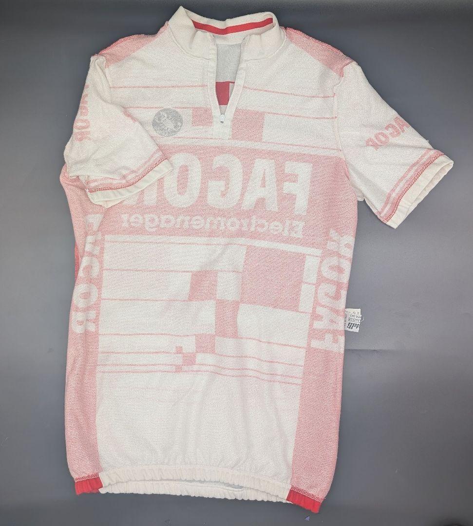 希少イタリア製 Castelli 男性用レトロ サイクルジャージ デッドストック