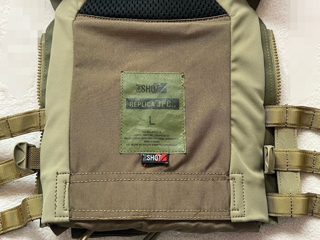 ⭐︎ZSHOT JPC プレートキャリア クライプレシジョン公式 サバゲー引退