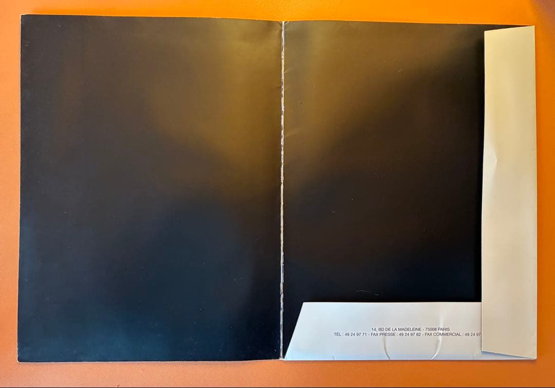 【超希少・完品】カール・ラガーフェルド 94/95AW プレス限定資料 非売品