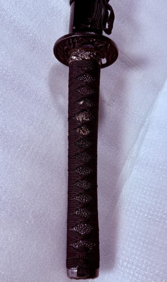 模造刀 黒 美品 波紋 太刀 コスプレ M2