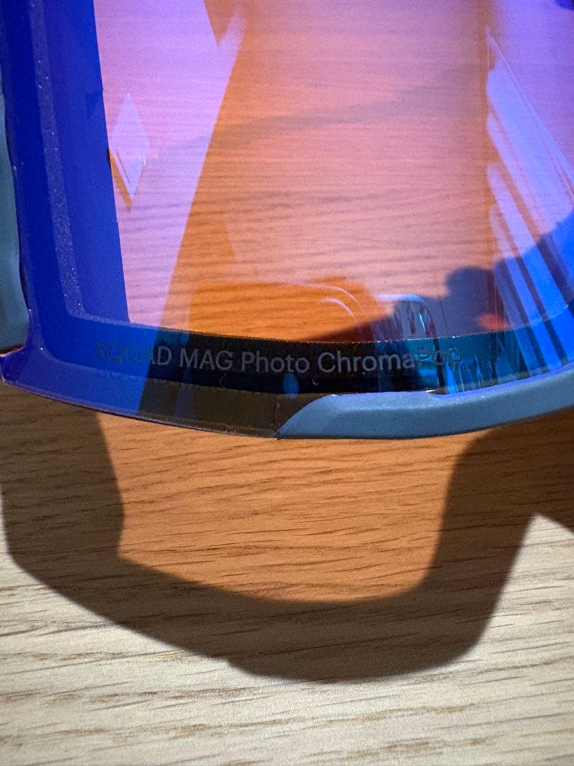 SMITH Squad Mag用レンズ 調光 Rose Flash