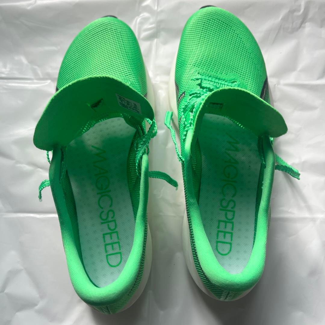 ASICS MAGIC SPEED 5 28.0cm グリーン