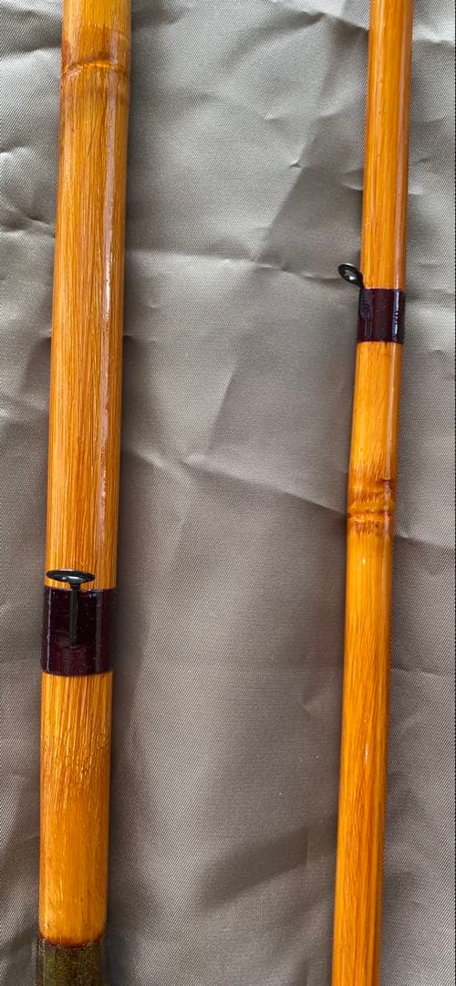m403竹製黒鯛チヌ竿 横浜伝統のヘチ竿