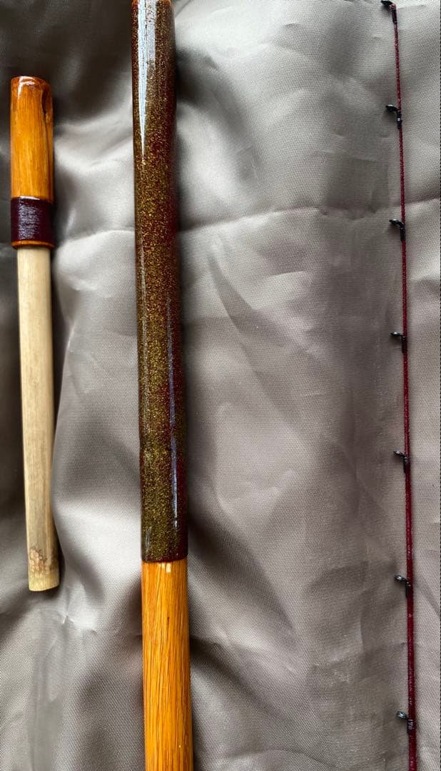 m403竹製黒鯛チヌ竿 横浜伝統のヘチ竿