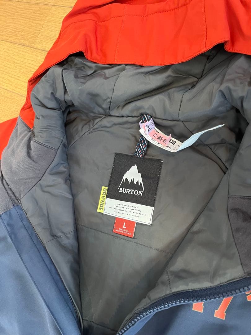 ●バートン スキースノーボードウェア上下サイズ150-160 クリーニング済美品