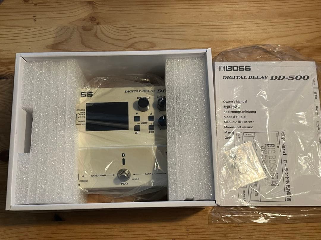 専用　BOSS DD-500 used