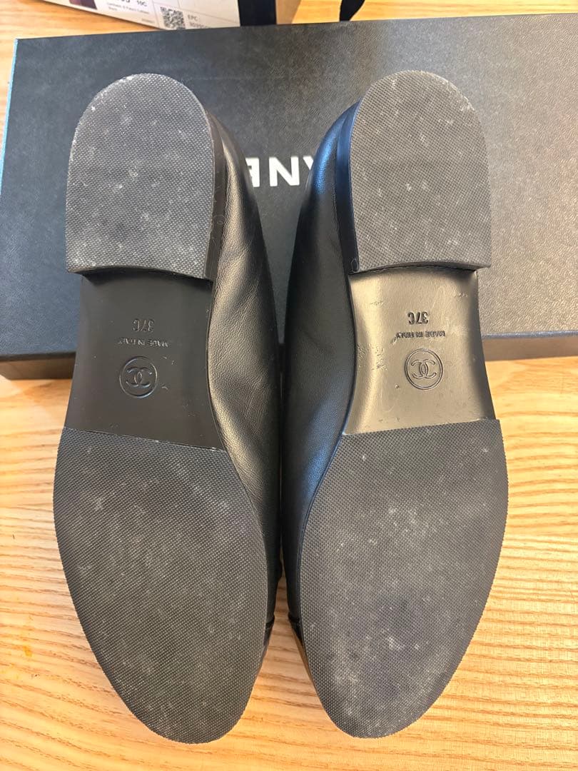 シャネル　CHANEL バレエシューズ　37C