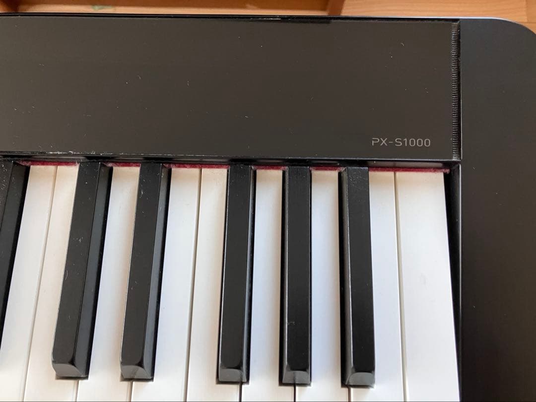 CASIO 電子ピアノ PRIVIA PX-S1000 純正スタンド付　椅子あり