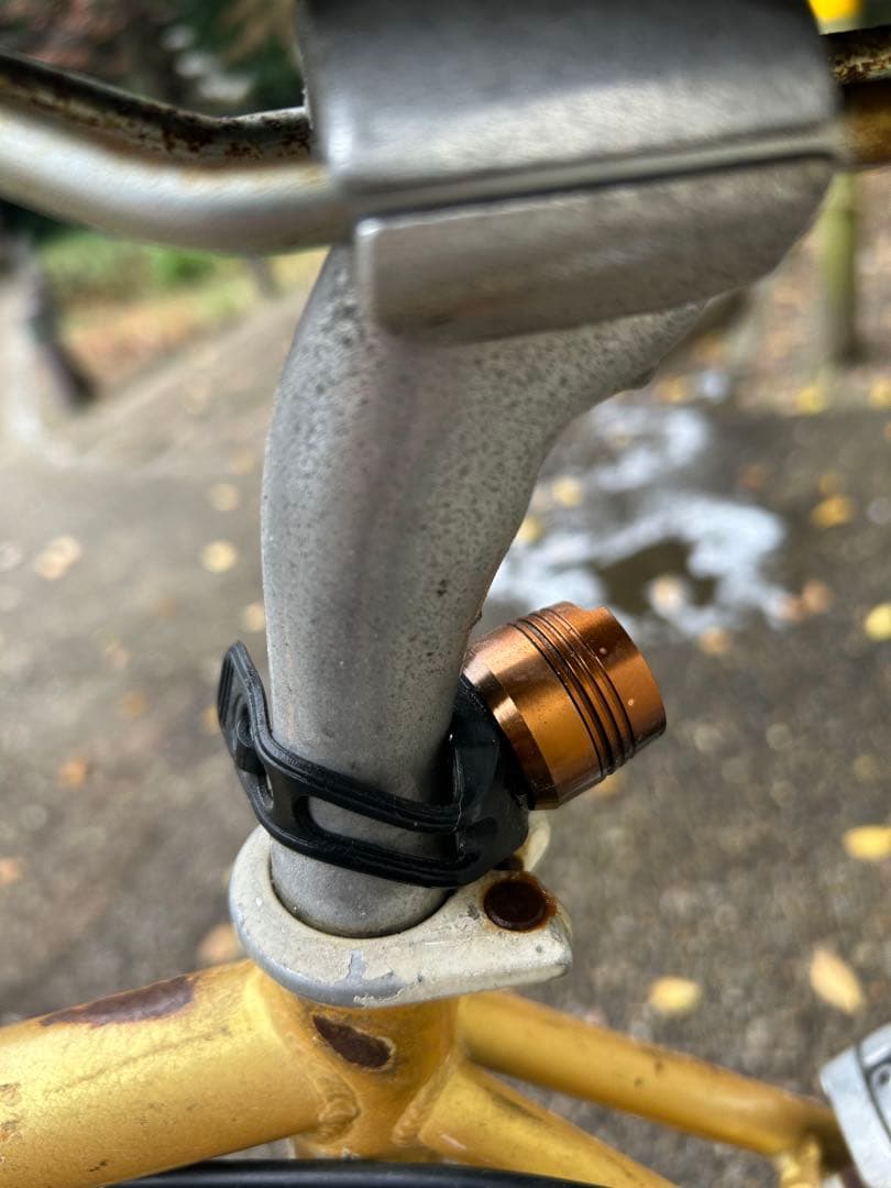 Fuji feather マスタードイエロー