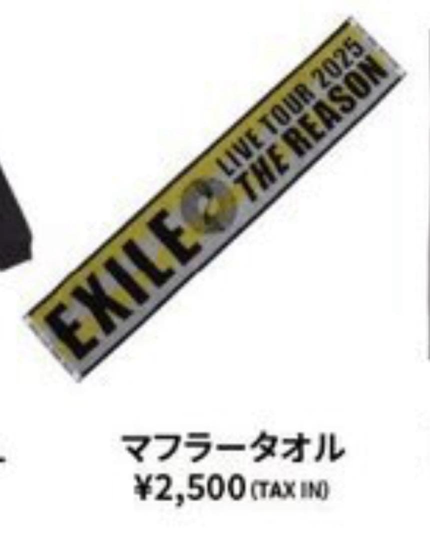 EXILE THE REASON ライブグッズ