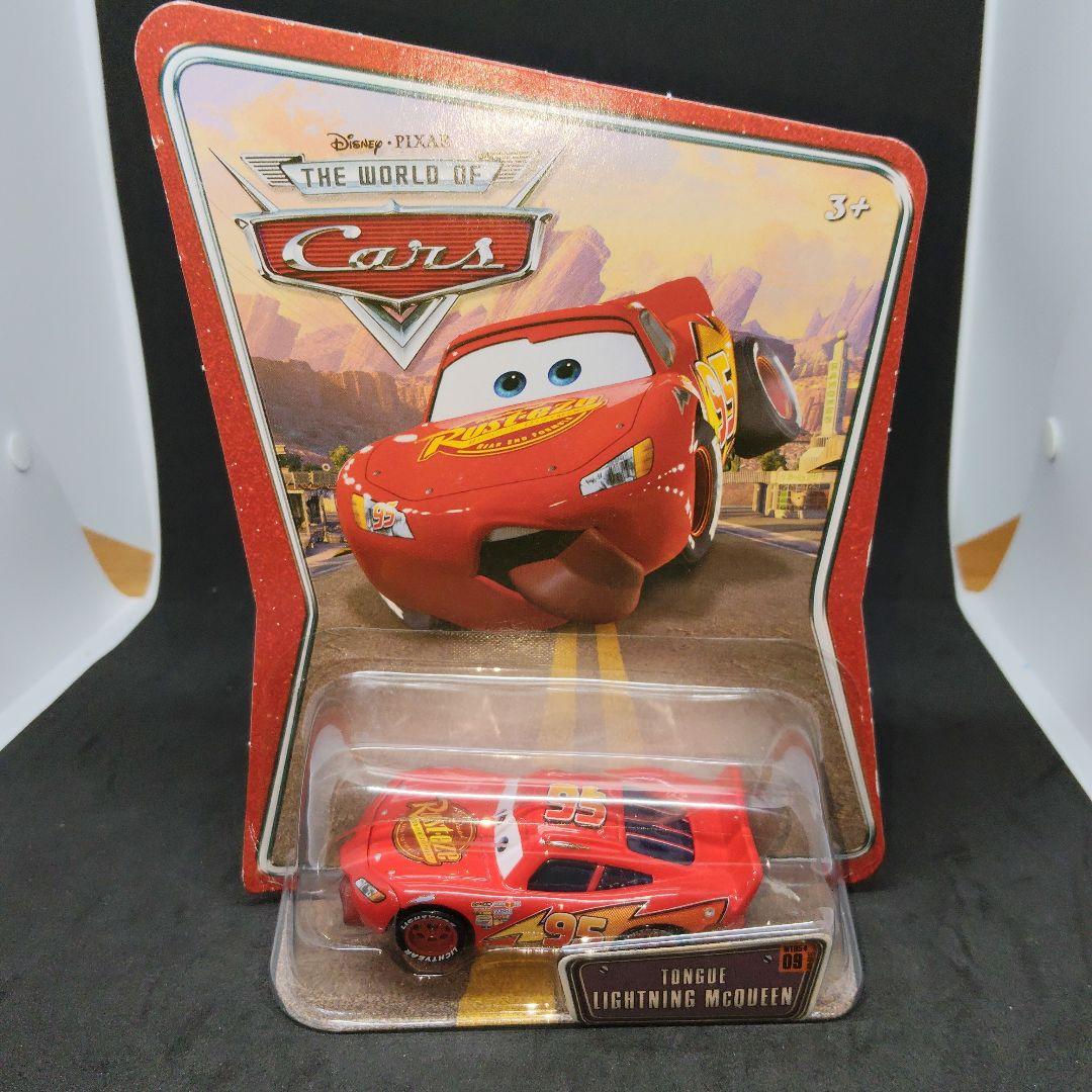 マテル　カーズ　ライトニングマックィーン　舌出し　TONGUE