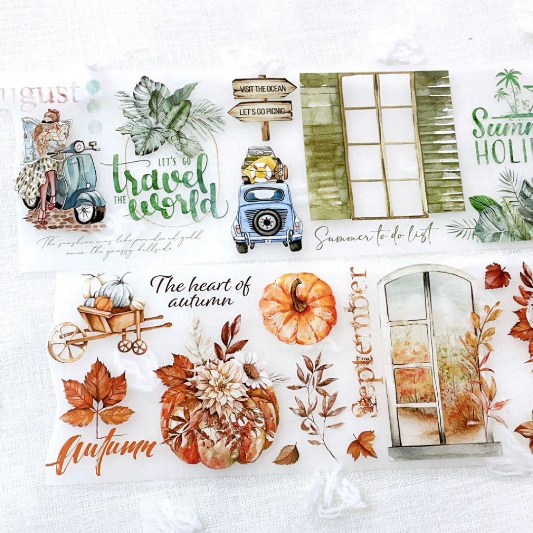 ⭐️SALE⭐️Journal pages 海外マスキングテープ　マステ【1063】