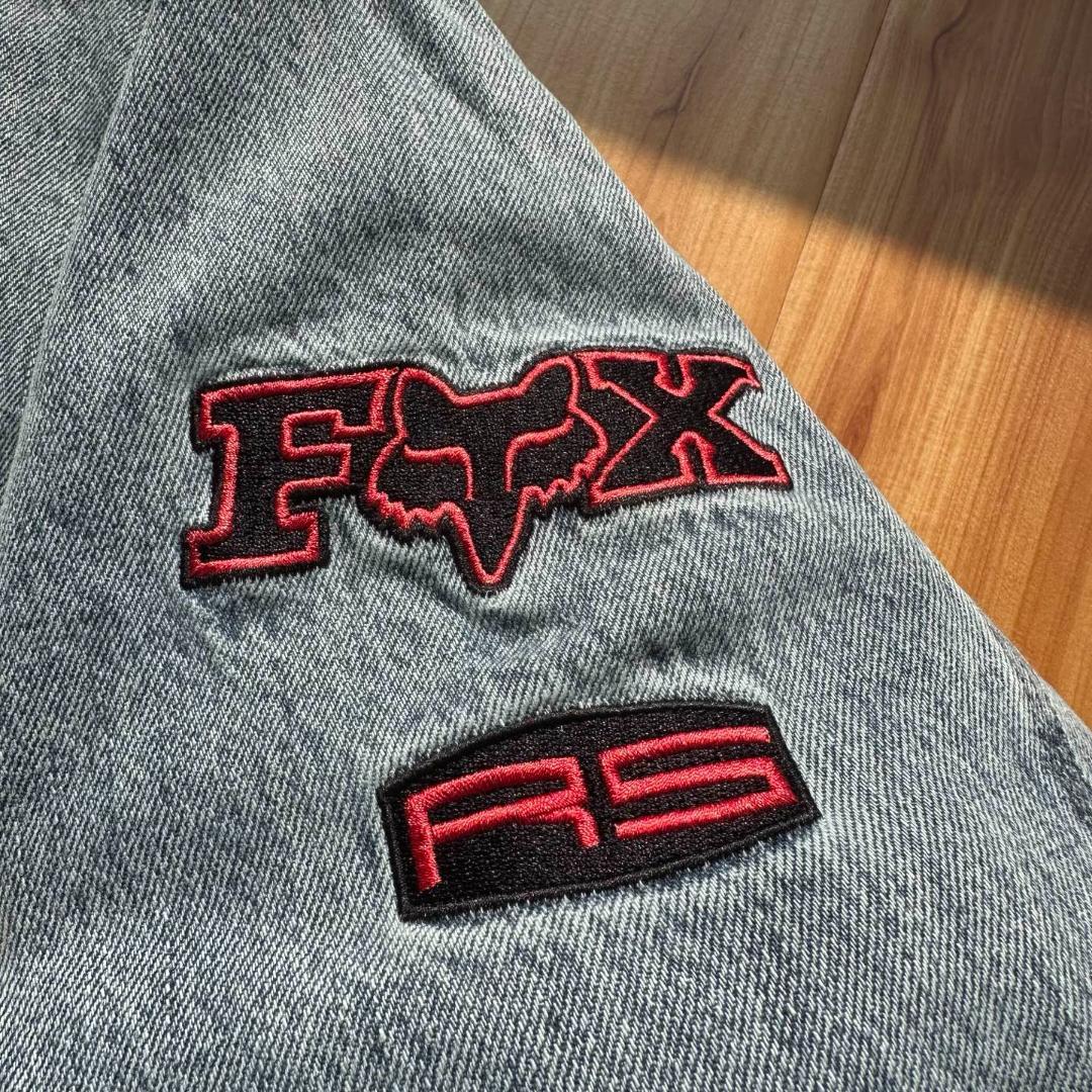 SUPREME デニムジャケット フード付き