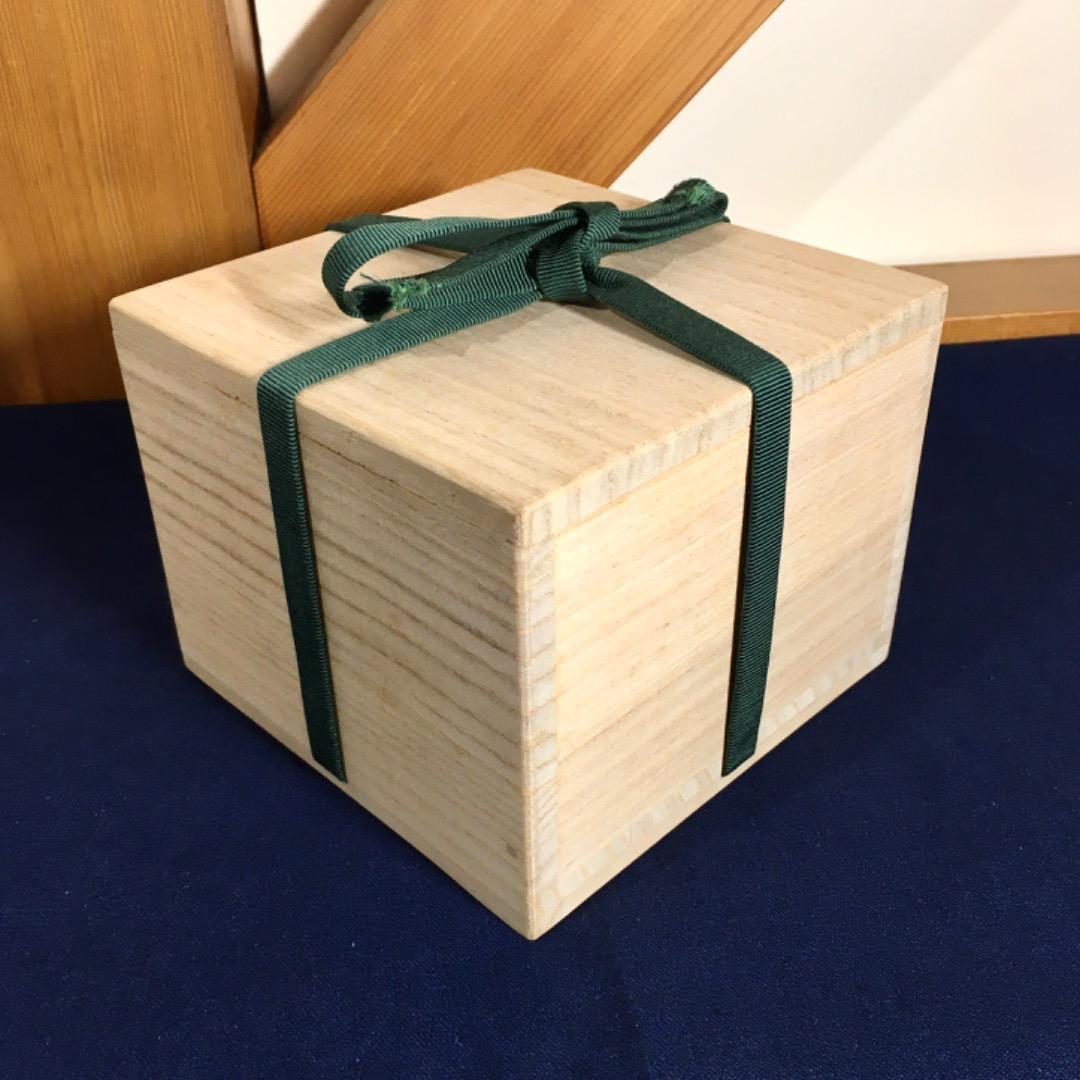 【三代目春斎】前端春斉 雪月花 陶漆漆器 茶碗 陶器