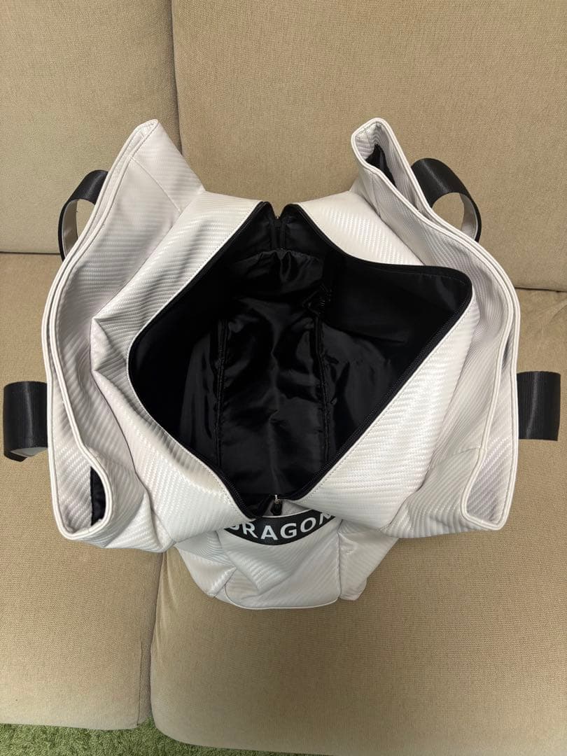 DANCE WITH DRAGON ボストンバッグ ホワイト