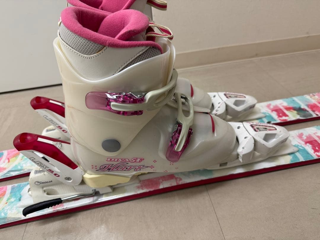 スキー板 heart rocker 130cm ブーツ23cm