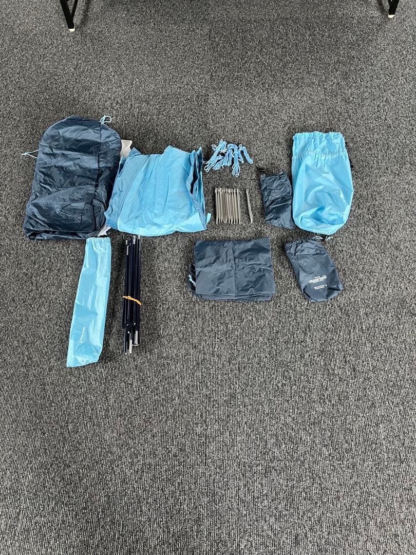 モンベル、クロノスドーム1.グラウンドシート