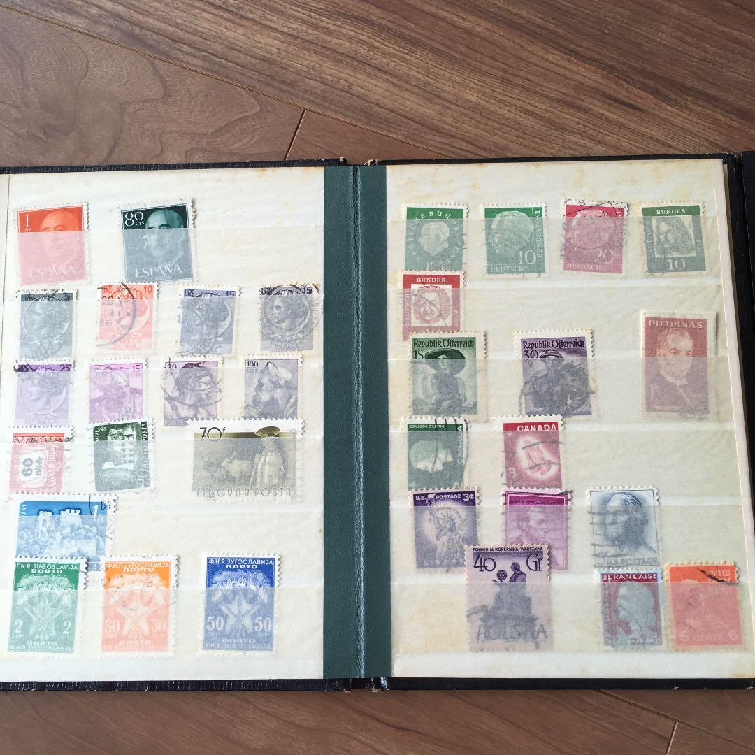 世界の切手（一部日本の切手あり）