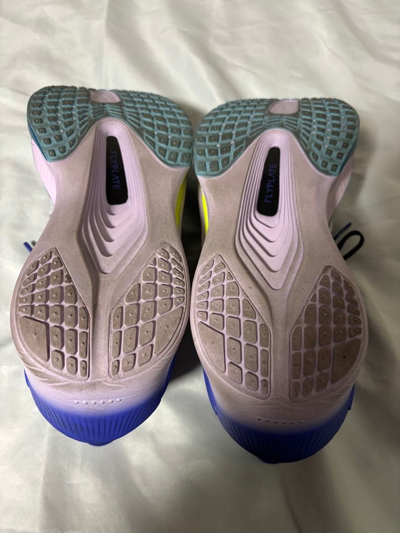 Nikeズームフライ6 ZoomX スニーカー グレー/ネイビー 27.5cm