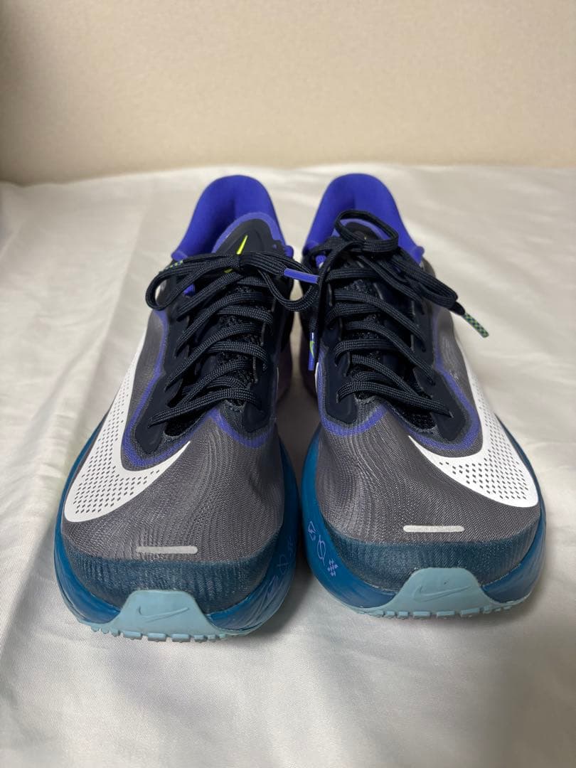 Nikeズームフライ6 ZoomX スニーカー グレー/ネイビー 27.5cm