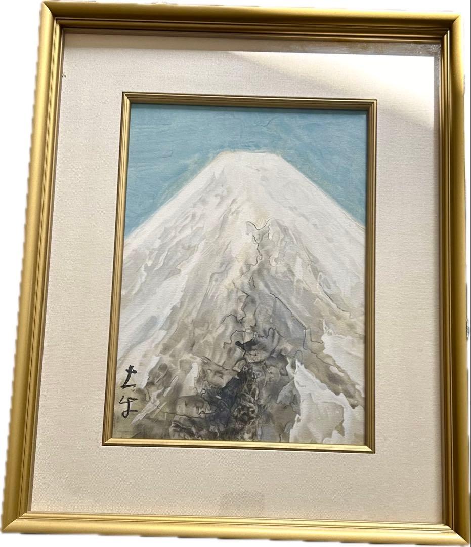奥村土牛　「富士」　リトグラフ　百歳記念　200部限定