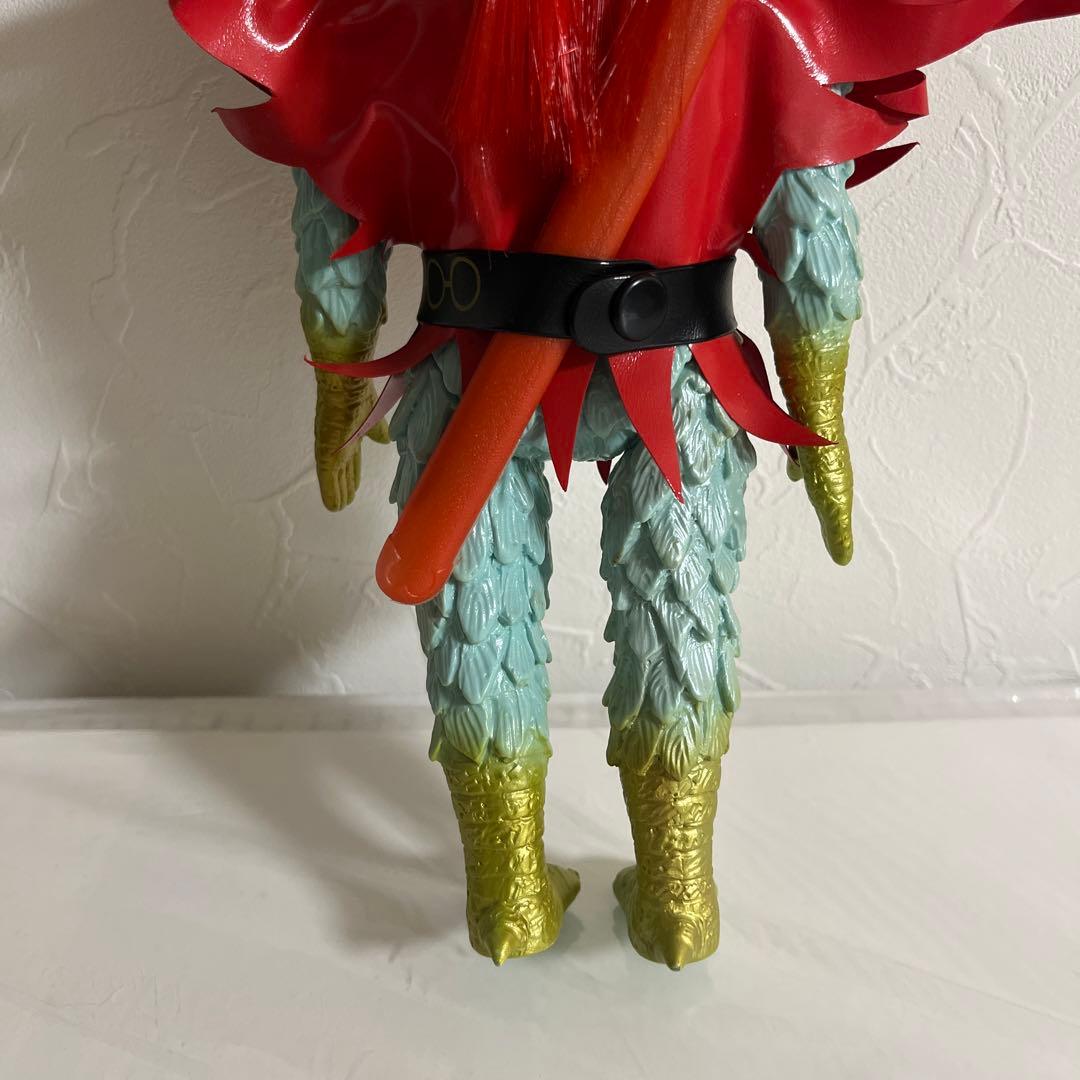 ⚠️変身忍者嵐　パチソフビ　無版権　面取れ　スタンダードサイズ　ソフビ　昭和レトロ