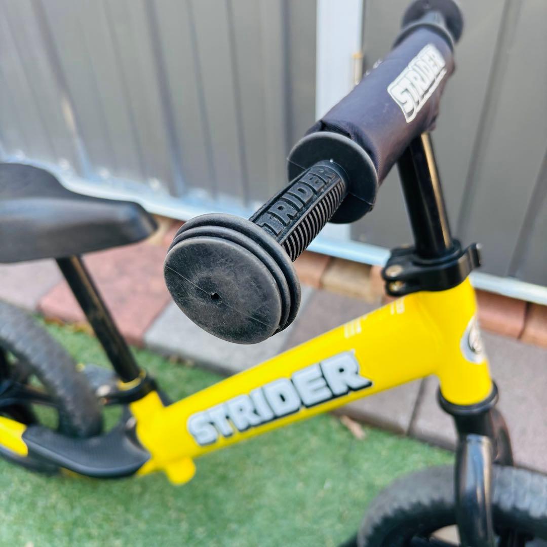【スタンド付き】STRIDER 12インチ SPORT バランスバイク イエロー