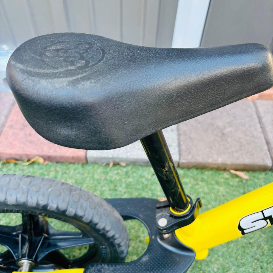 【スタンド付き】STRIDER 12インチ SPORT バランスバイク イエロー