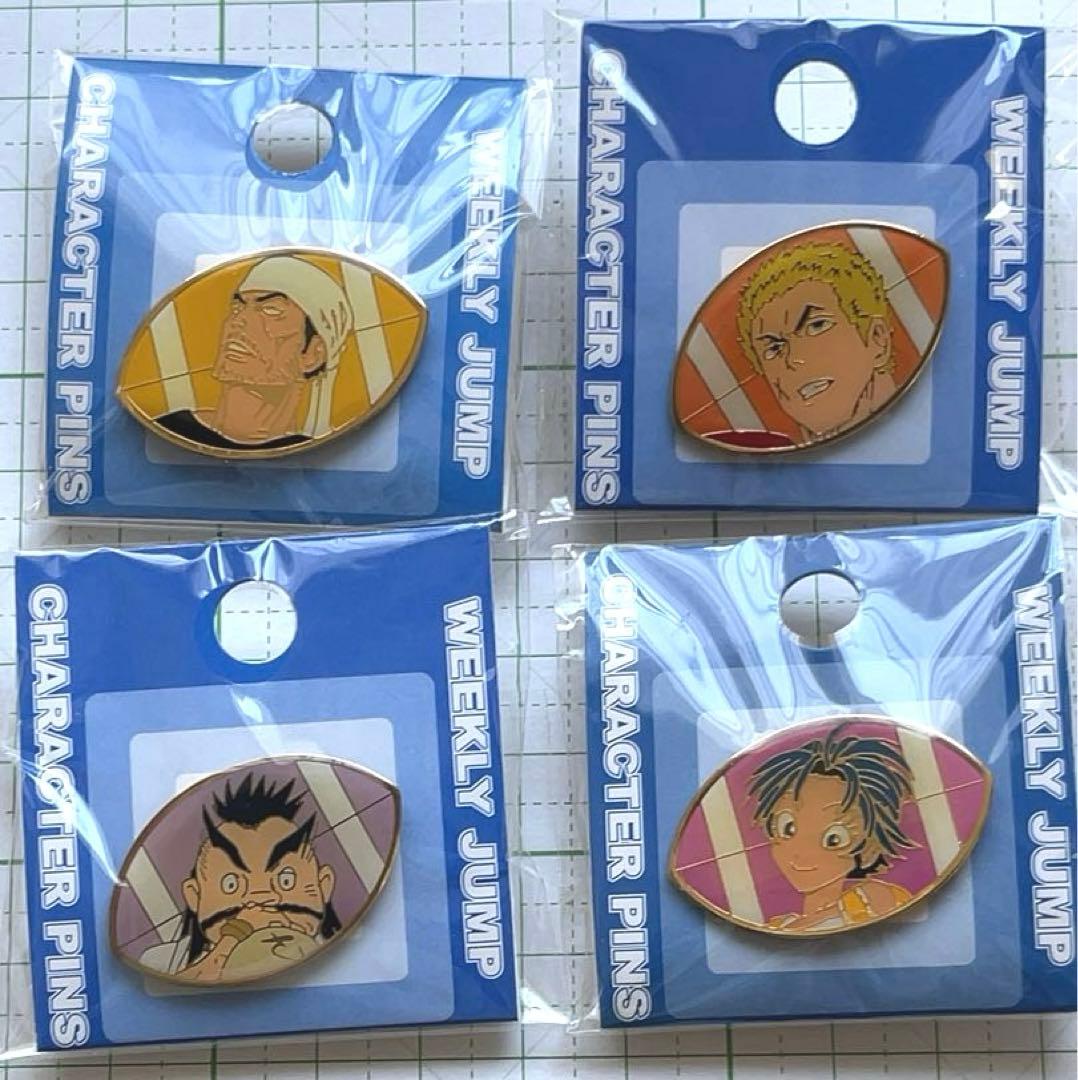 希少！アイシールド 21 ジャンプショップ限定　 ピンズ　10点セット