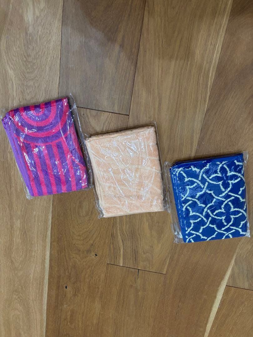 【HIPPOPOTAMUS】フェイスタオル-ハマムコレクションなど 3マイセット