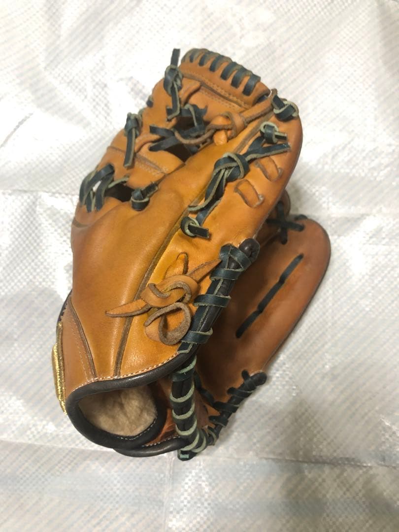 軟式　ウィルソン　グローブ グラブ　ブラウン　茶　コルク　タン　ダージリン　内野