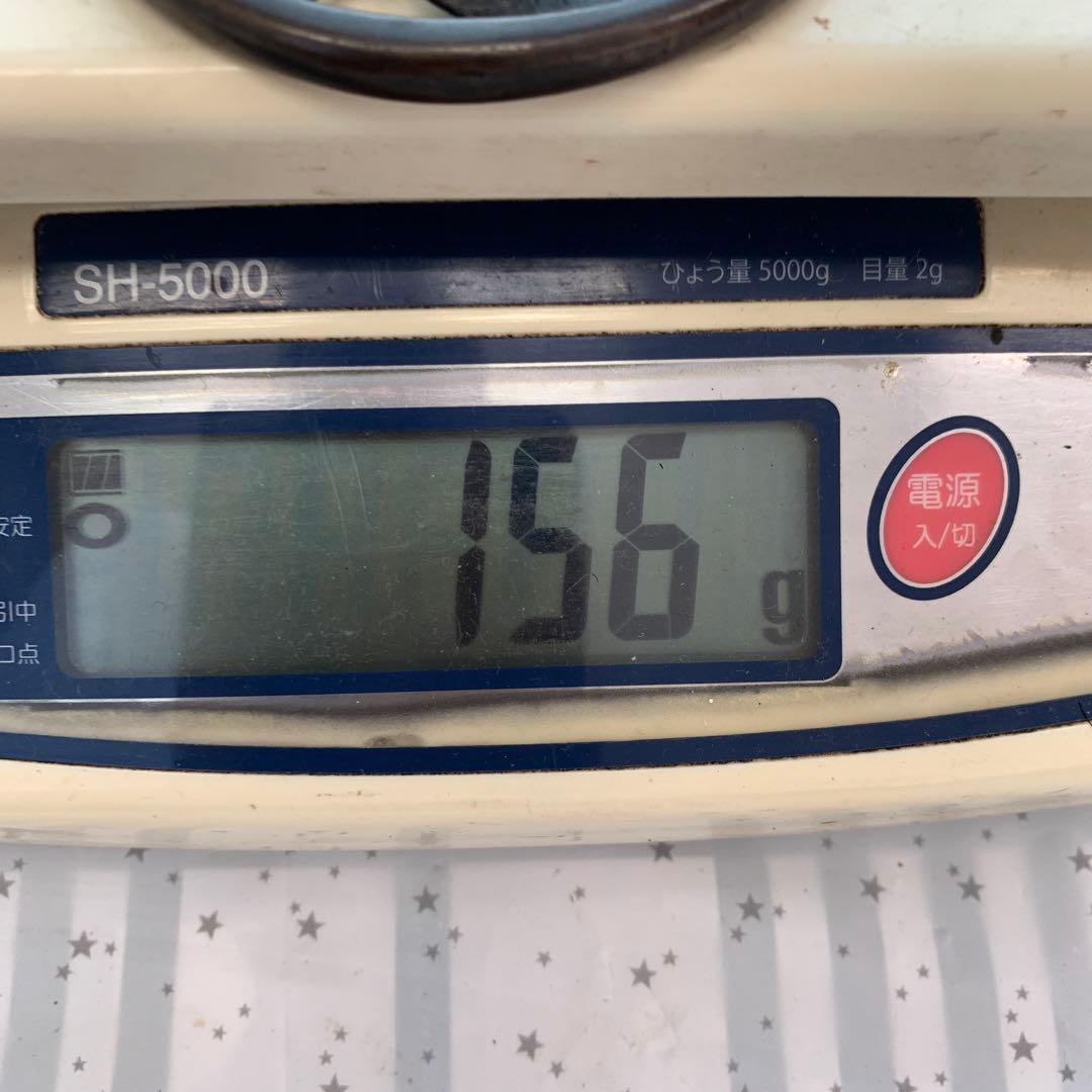 鍔　銅製　山城住正吉　花押　大刀鍔　本歌