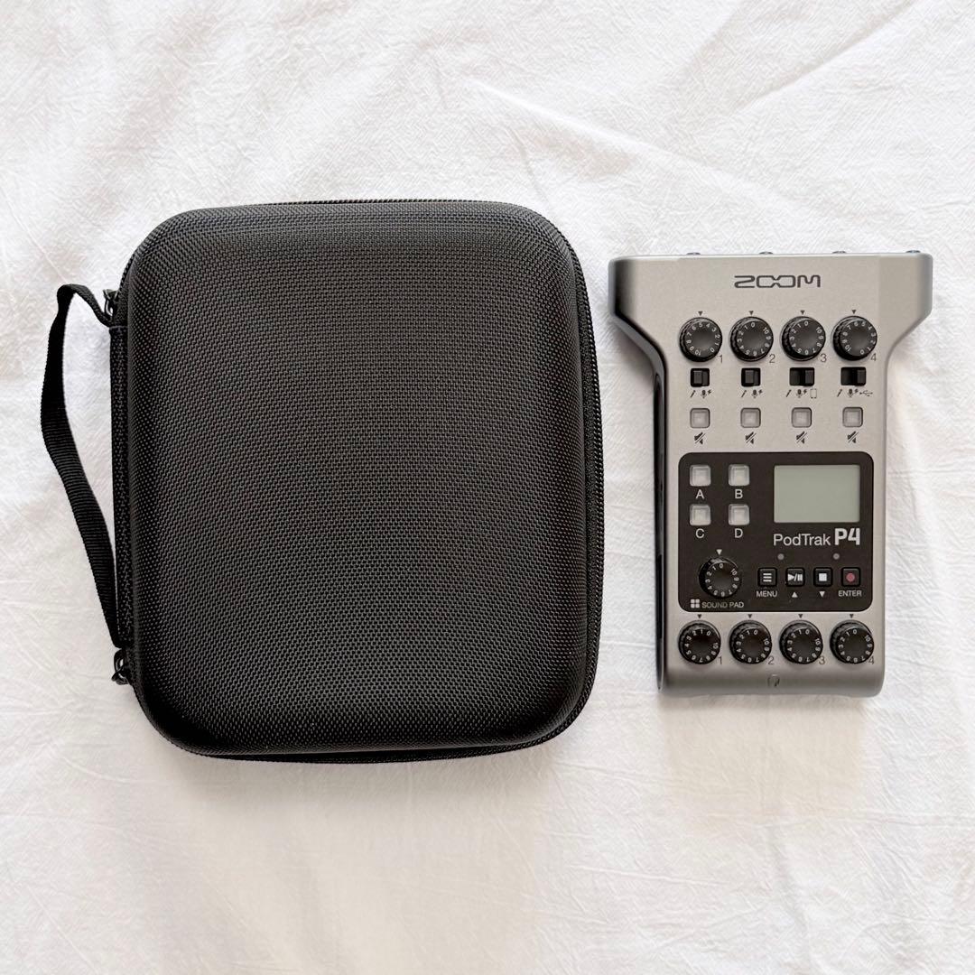 【おまけ3点付】PodTrak P4 / XLRケーブル・SD128GB・ケース
