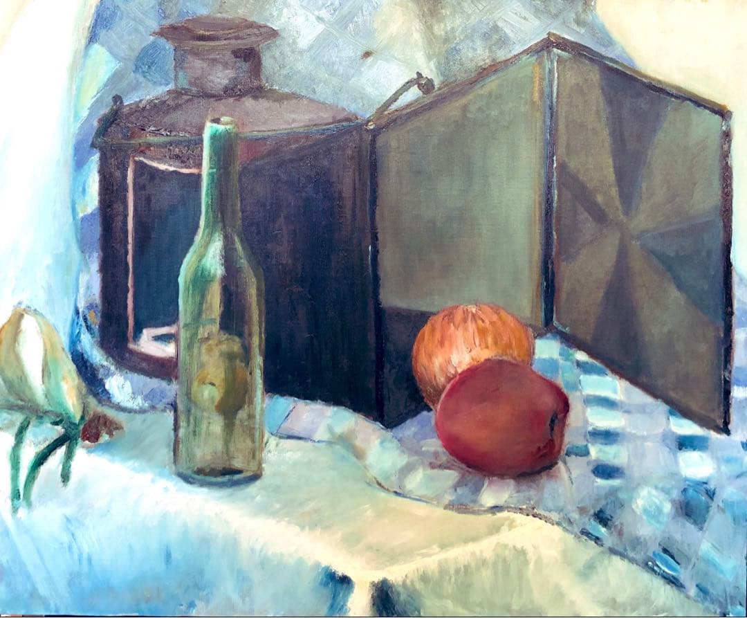 絵画　一点物　油絵F20号　静物　micchan作