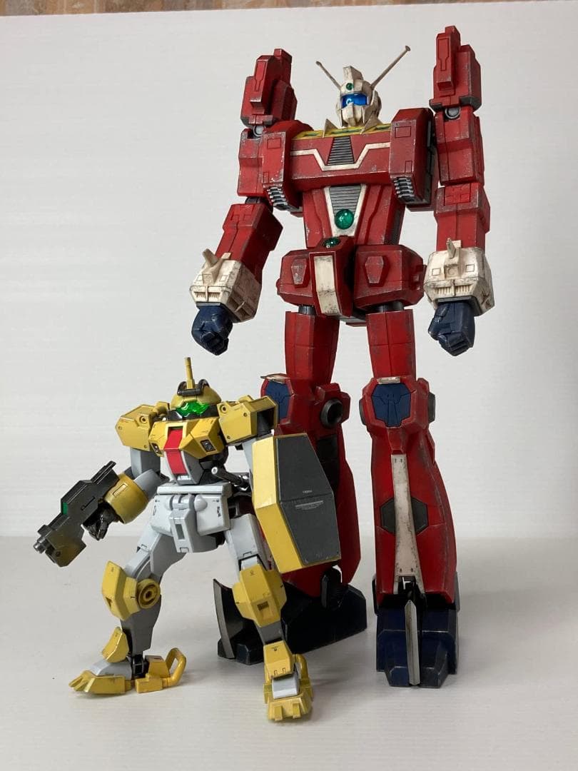 青島文化教材社 伝説巨神イデオン 全高約24cm 1/450スケール 色分け済*