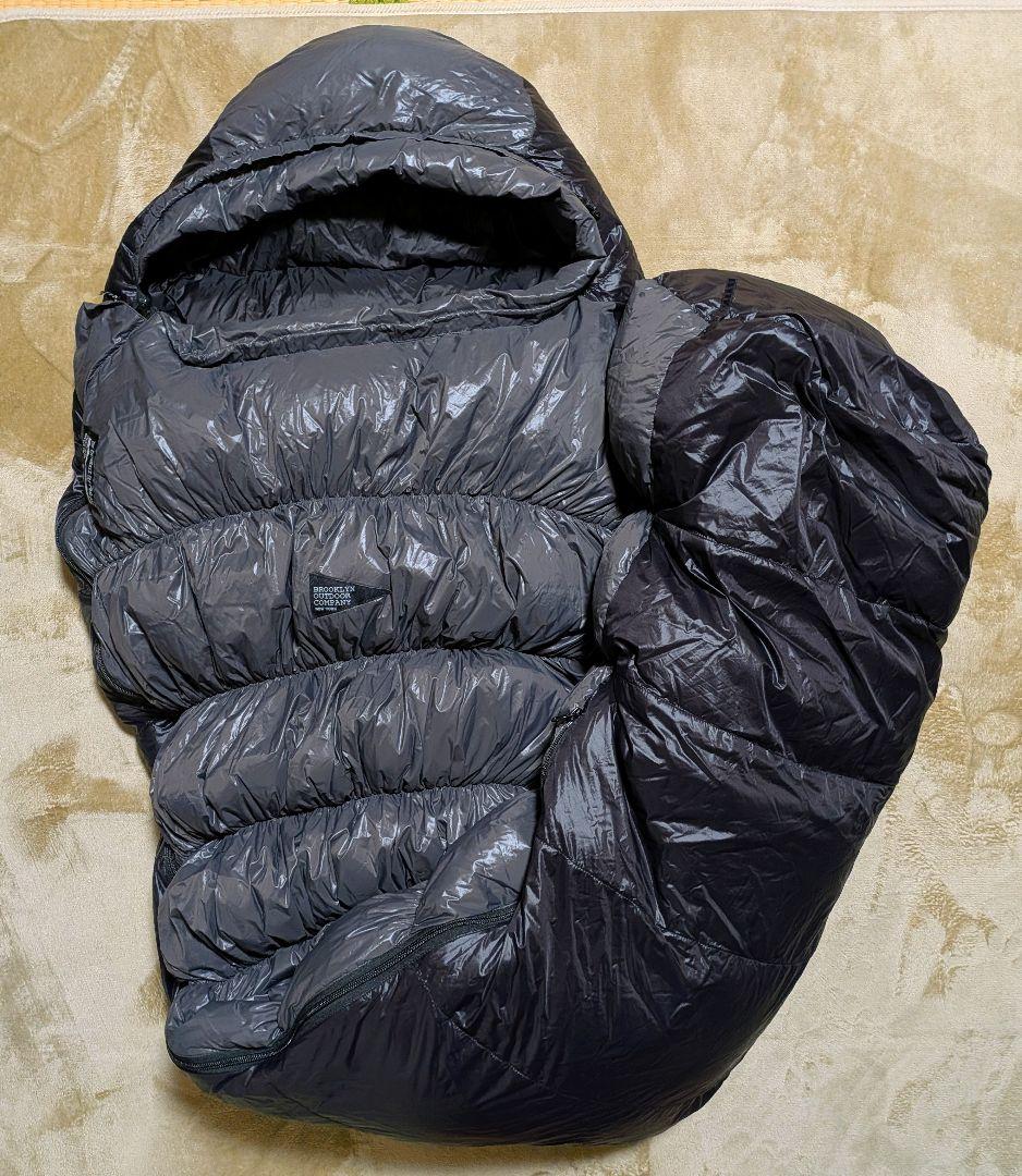 アウトドア寝具 THE CATSKILLS SLEEPING BAG 800FP 600G