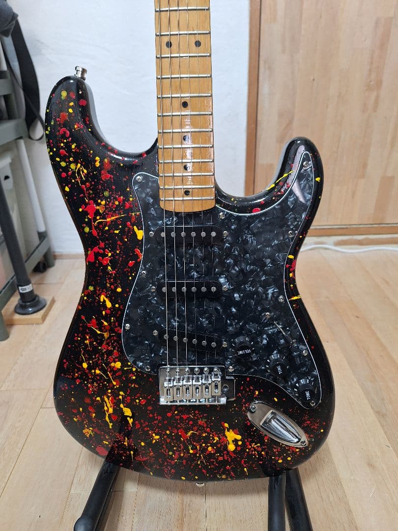 エレキギター　ストラト　オリジナルカスタム　セッティング完了　即利用ok