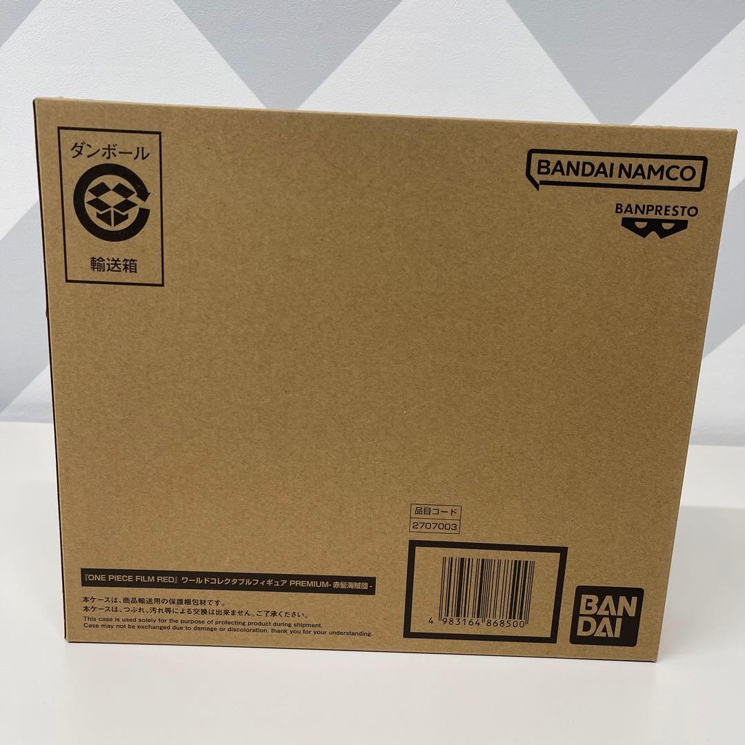 ONE PIECE FILM RED　ワールドコレクタブルフィギュア 赤髪海賊団