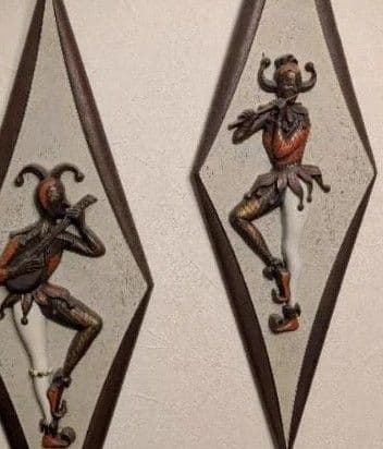 50's 50s ハーレクイン壁掛け Rcocka billy