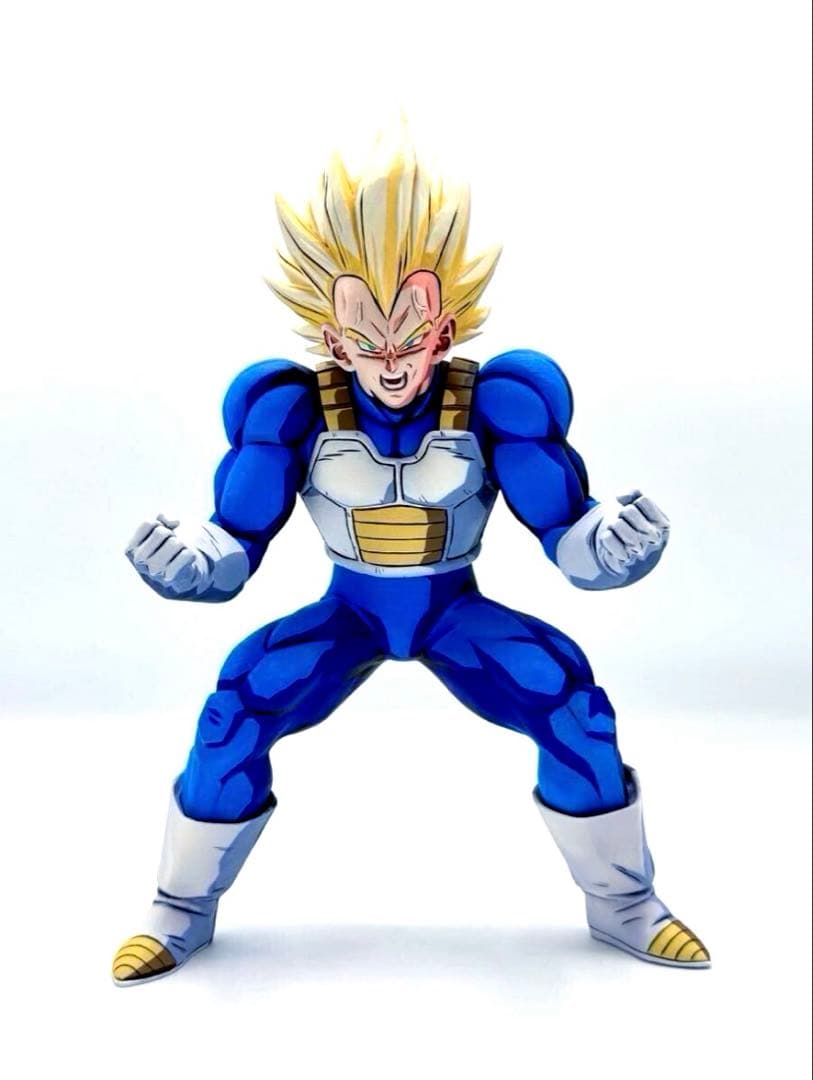 リペイント　二次元彩色　ドラゴンボール　一番くじ 超ベジータ