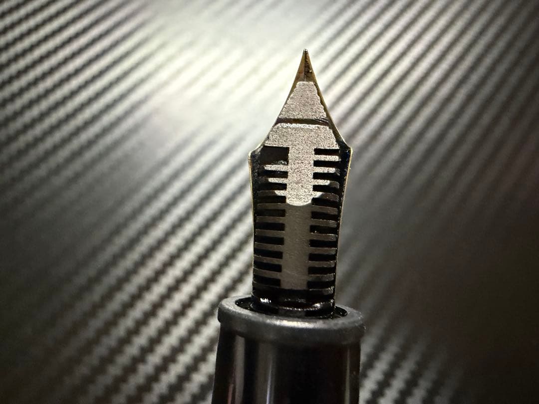 モンブラン 万年筆 マイスターシュテュック 146 14C 全金 EF 極細字