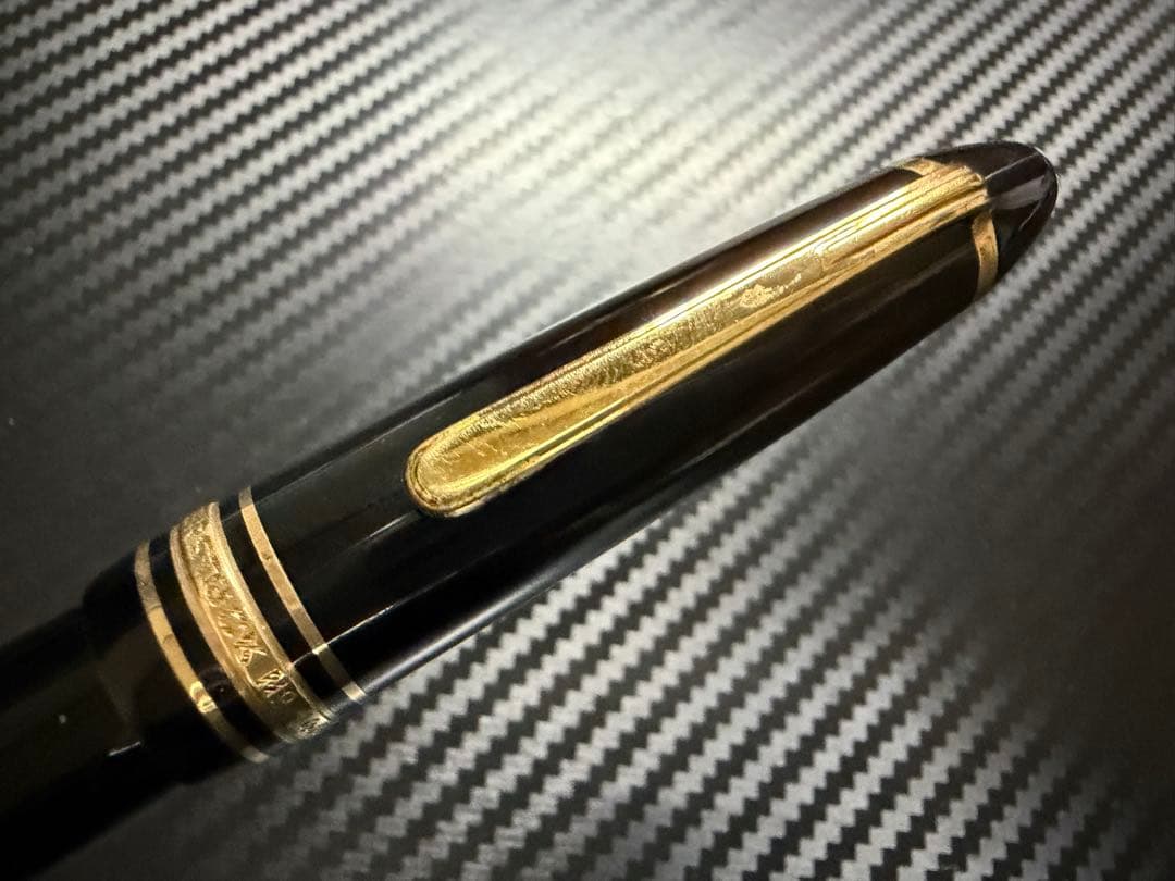モンブラン 万年筆 マイスターシュテュック 146 14C 全金 EF 極細字