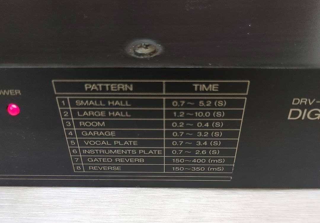 ♥KORG DRV-1000 デジタルリバーブ　ジャパンビンテージエフェクター