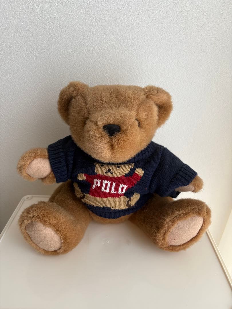 テディベア　POLO ポロベアぬいぐるみ　1997年 Ralph Lauren